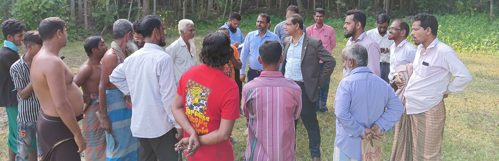 মাঠ পরিদর্শন