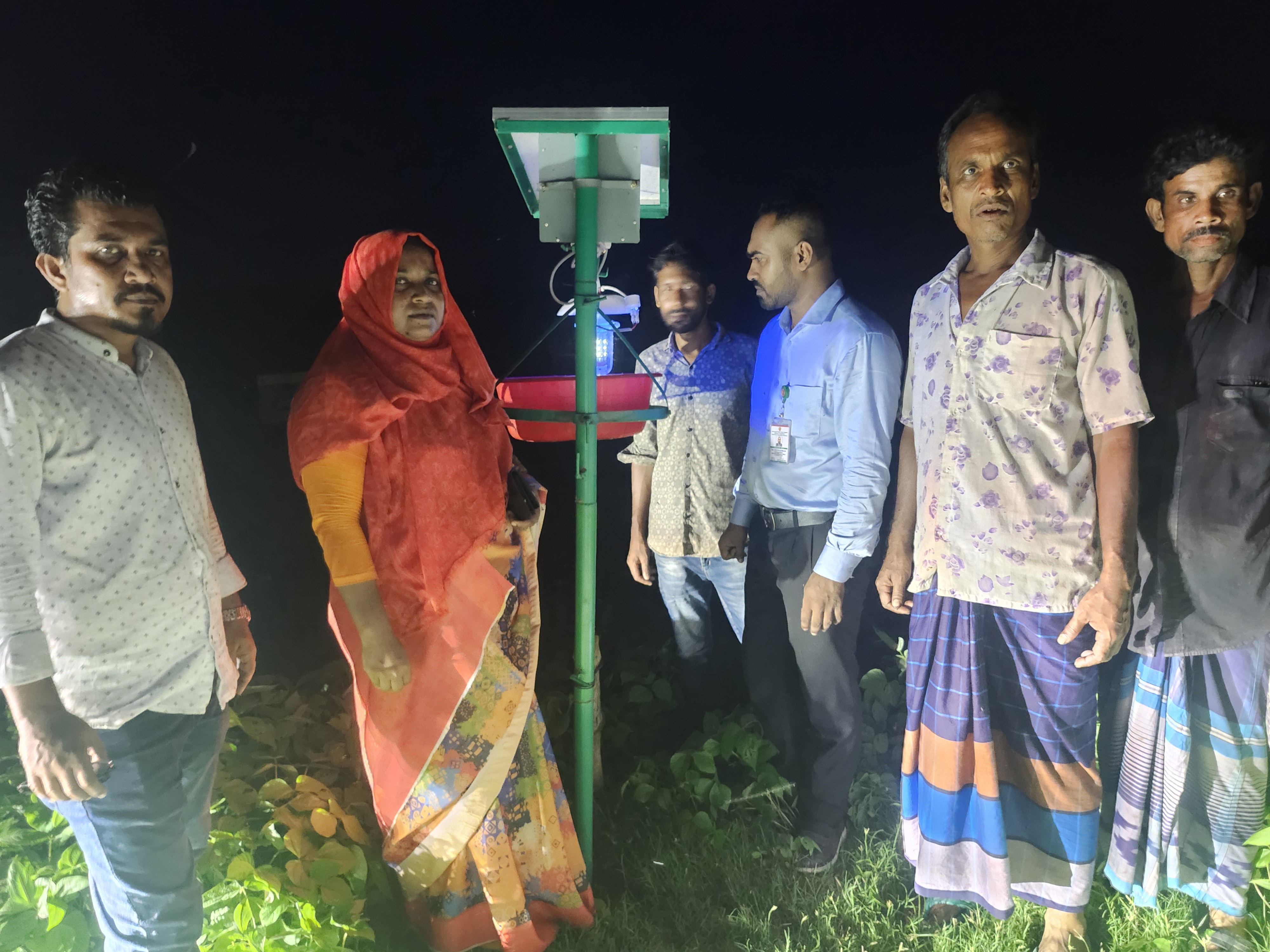 লাইট স্থাপন