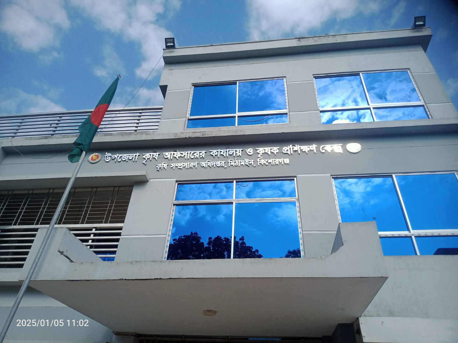 উপজেলা কৃষি অফিসারের কার্যালয়, মিঠামইন, কিশোরগঞ্জ।