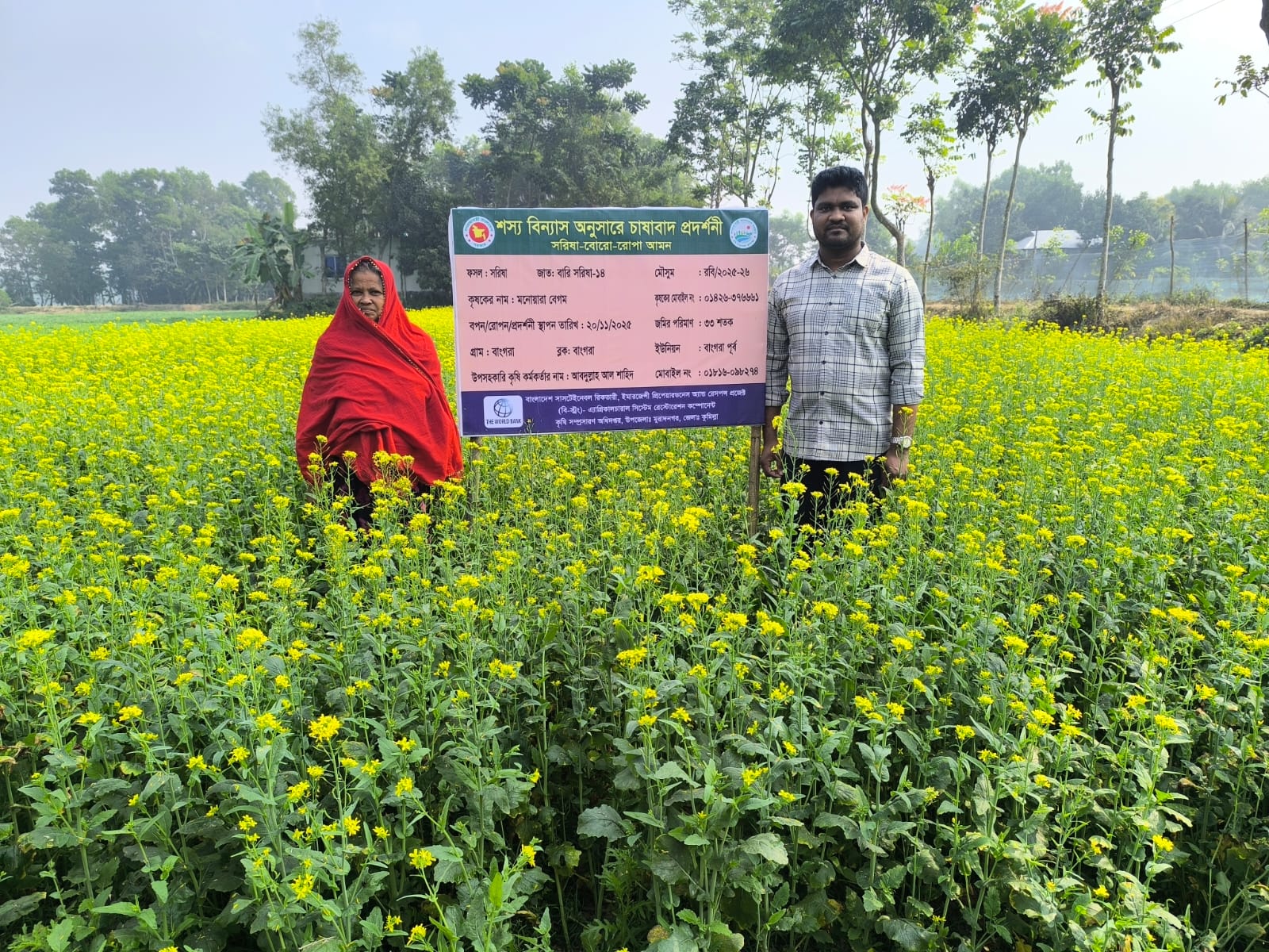 মুরাদনগর উপজেলায় বি-স্ট্রং প্রকল্পের কার্যক্রম