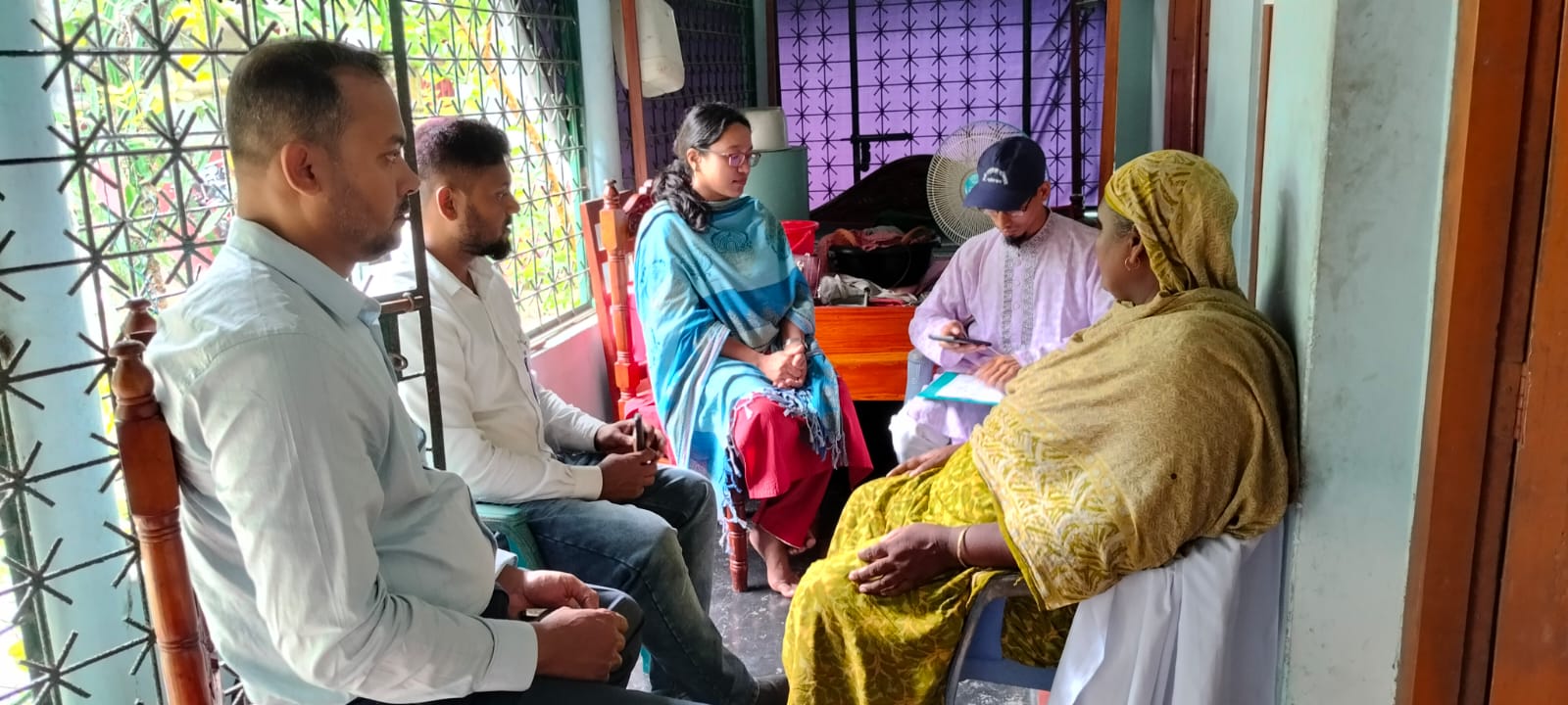সিংগাশোলপুর ইউনিয়নের বড়গাতি ব্লকে কৃষক কার্ড এর তথ্য সংগ্রহ কার্যক্রম