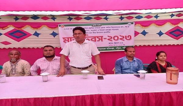 &nbsp;শরীয়তপুর নড়িয়ায় আউশ ধানের বীজ উৎপাদন প্রদর্শনীর মাঠ দিবস অনুষ্ঠিত