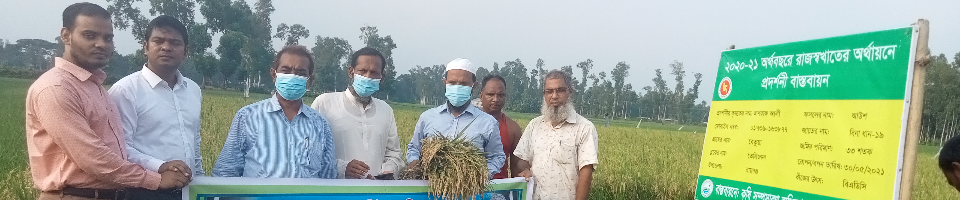 ৬। আউশ নমনু শস্য কর্তণ, ২০২০-২১