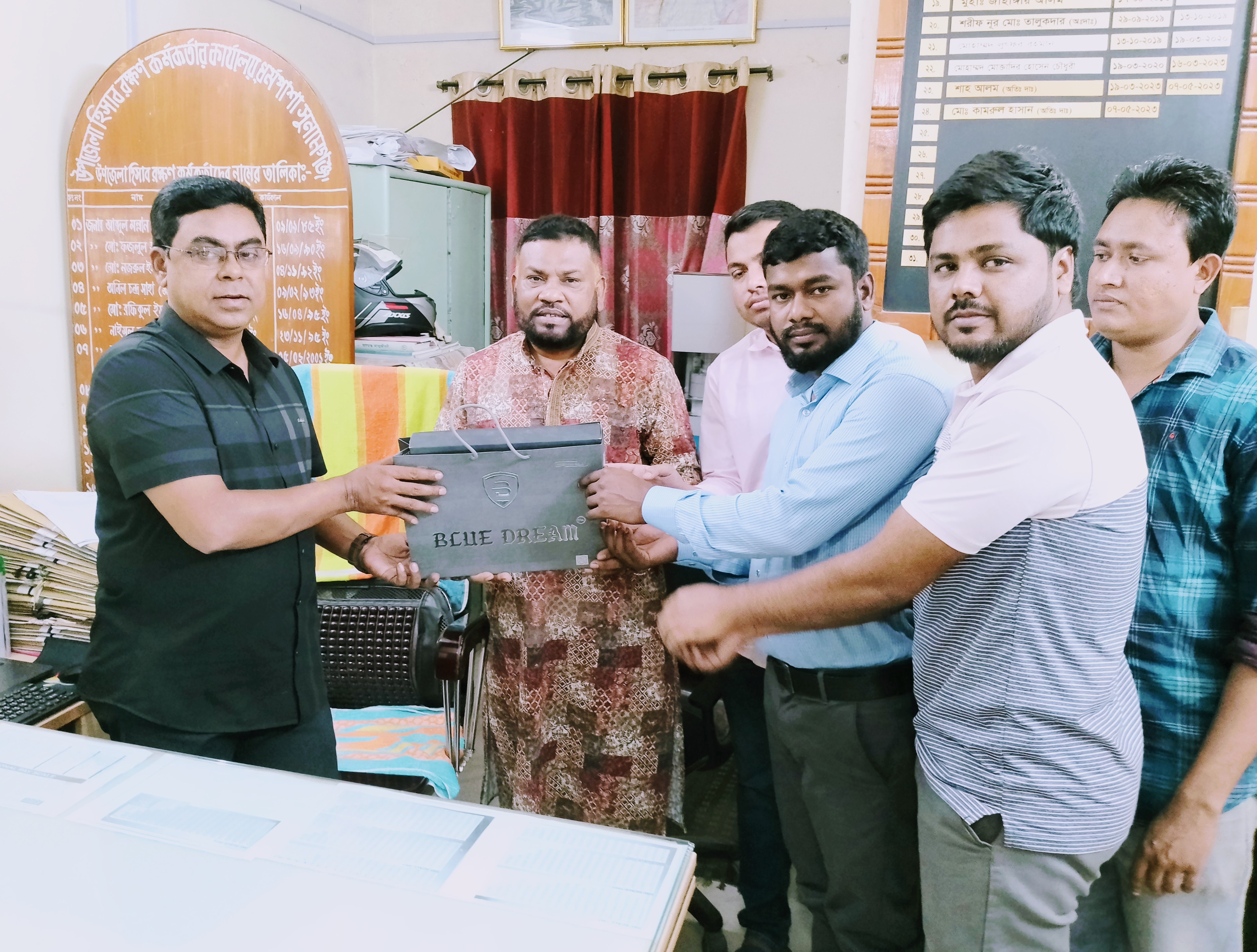 জনাব মোঃ আসাদুজ্জামান, এসএএস সুপার এর বদলীজনিত বিদায়।