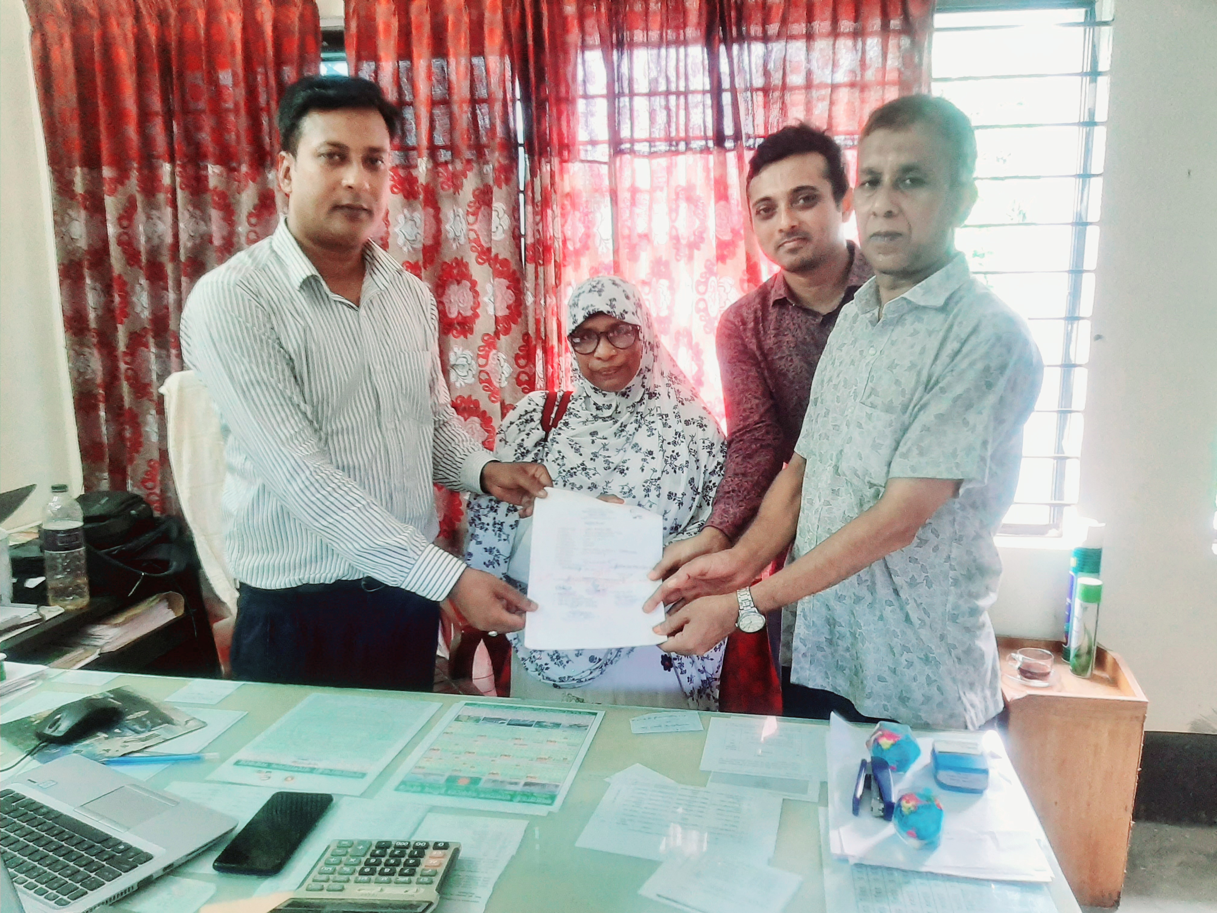 উপজেলা হিসাব রক্ষণ অফিস,হালুয়াঘাট, ময়মনসিংহ।