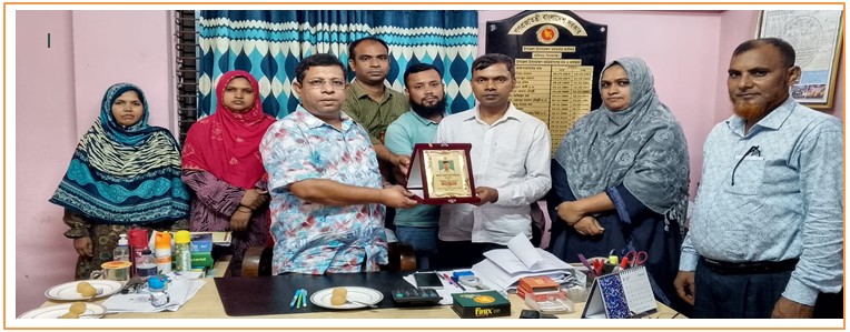 নরেশ চন্দ্র মাহাতো, অডিটর এর বিদায়কালীন ছবি