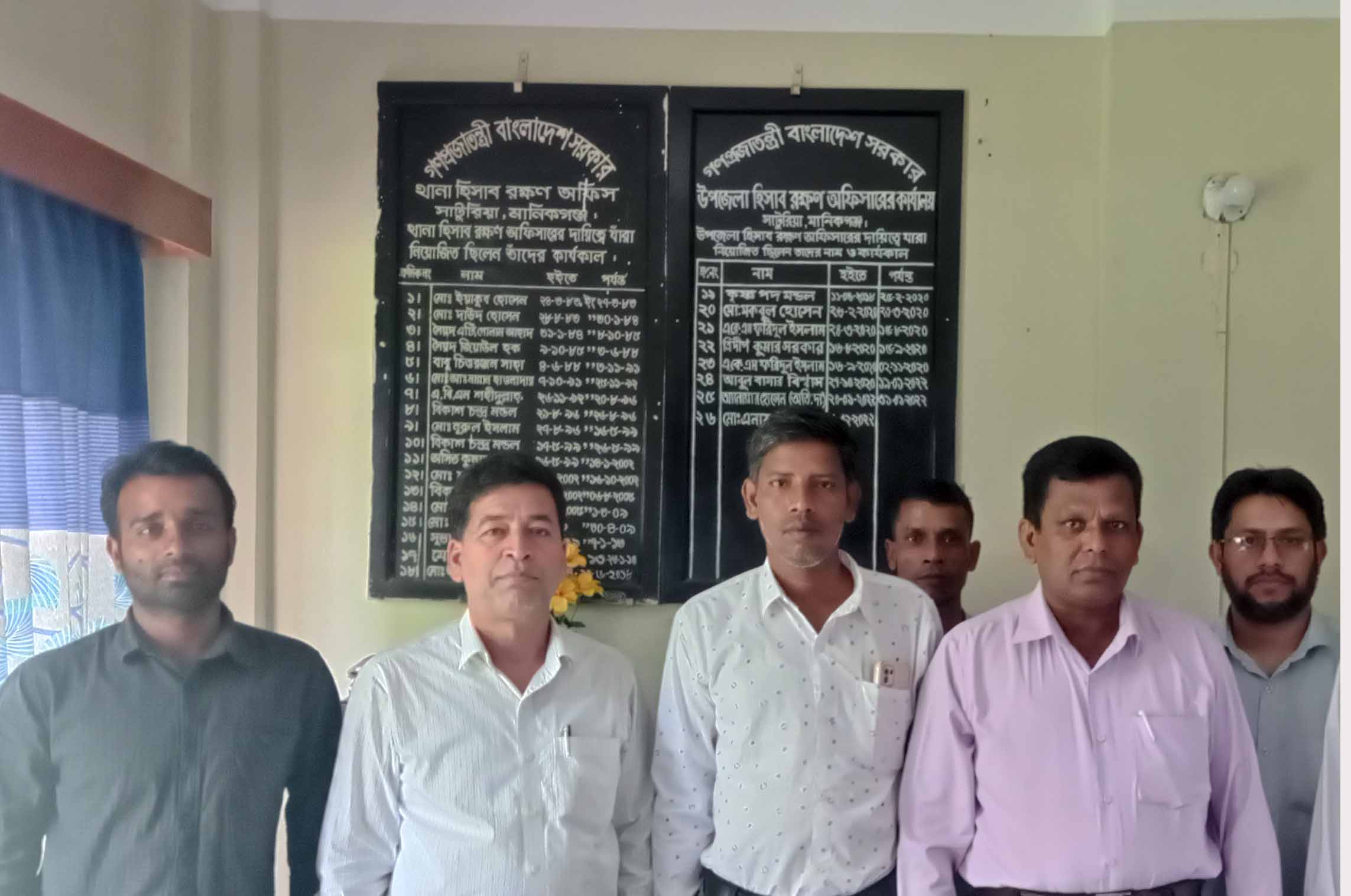 উপজেলা হিসাবরক্ষণ অফিস,সাটুরিয়া,মানিকগঞ্জ।