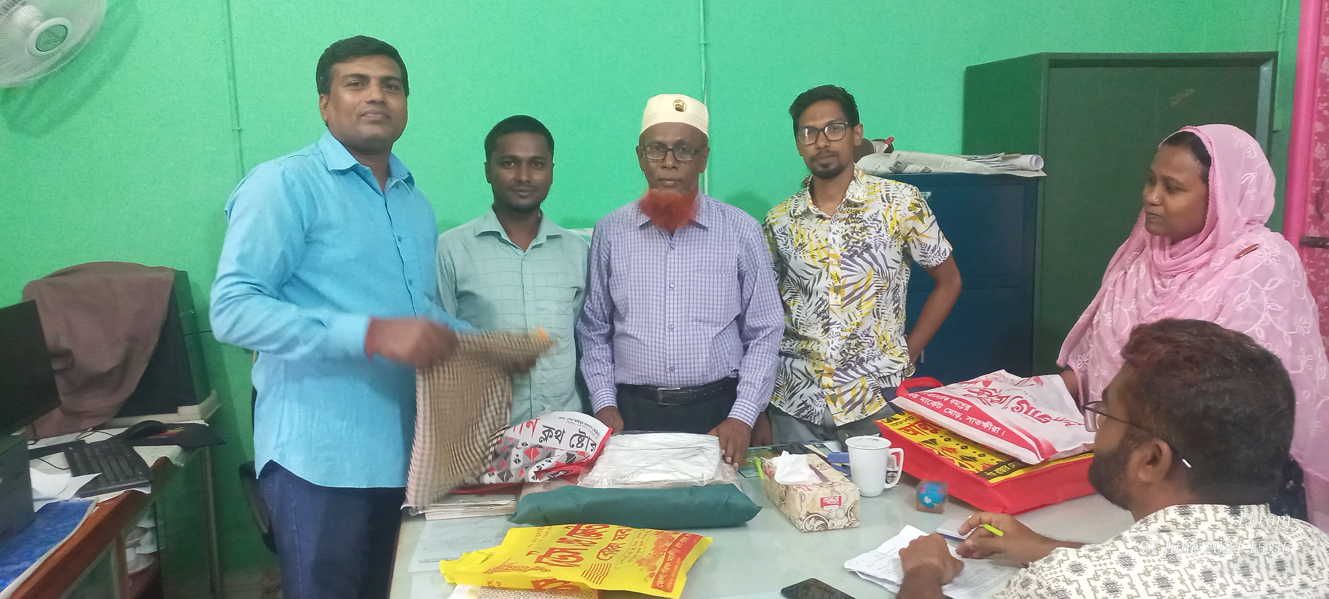 ইউএও জনাব মোঃ আইয়ূব আলী এর বিদায়ী সংবর্ধনা।