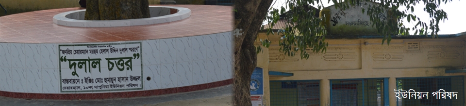 ইউপি ভবন ও সামনের অংশ