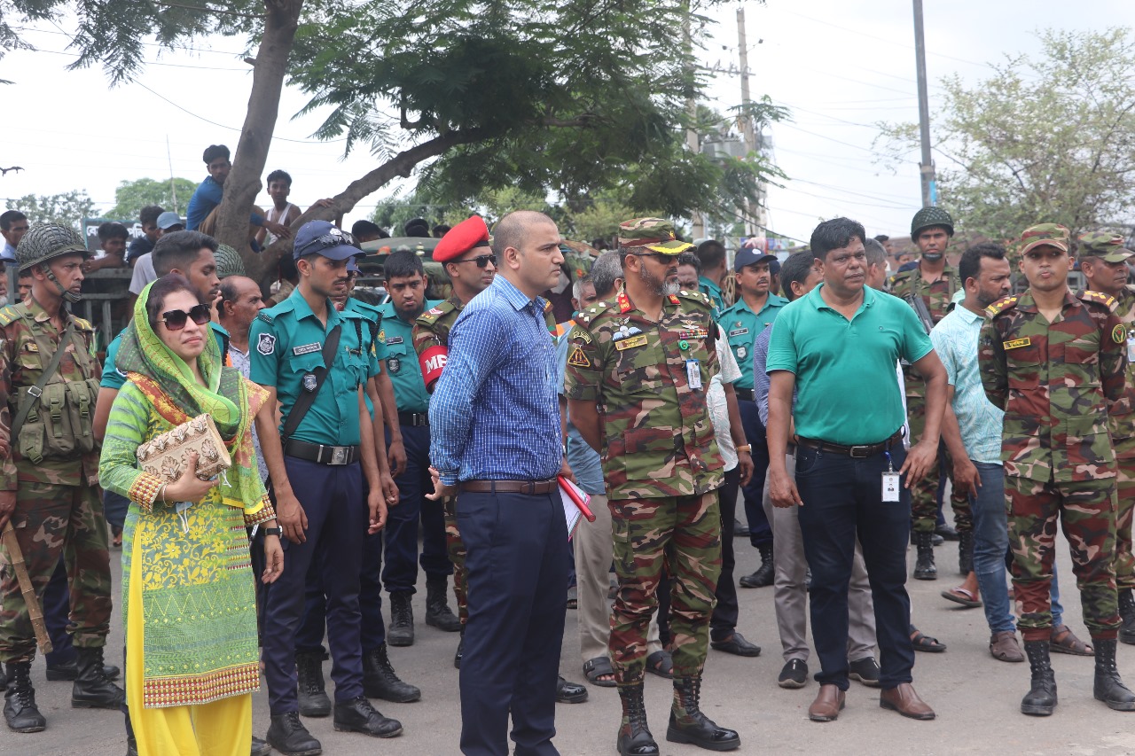 উচ্ছেদ অভিযানে ম্যাজিস্ট্রেট এর দায়িত্ব পালন
