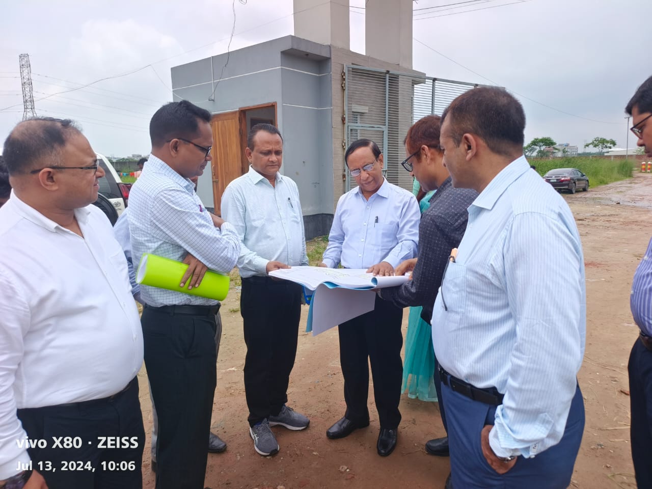 মহাপরিচালক, দুর্যোগ ব্যবস্থাপনা অধিদপ্তর কর্তৃক গাজীপুর পরিদর্শন।