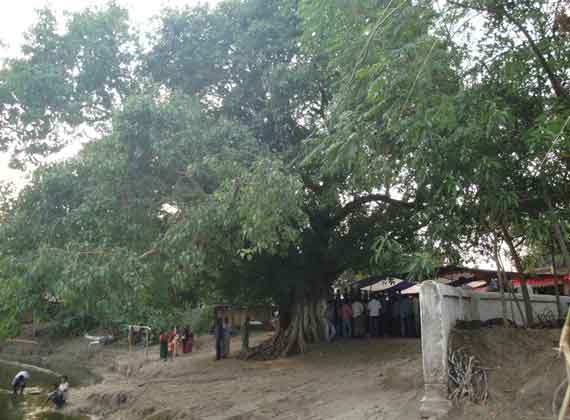 ভেলাই চন্ডি বাজারের পুজার মন্ডব।