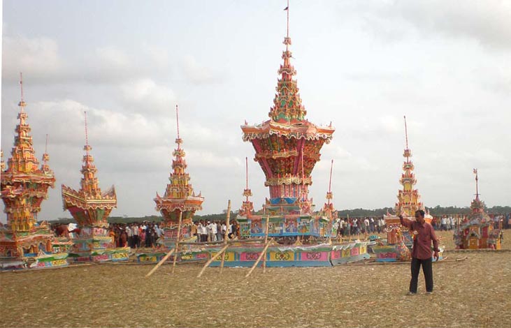 রাখাইনদের শেষকৃত অনুষ্ঠান