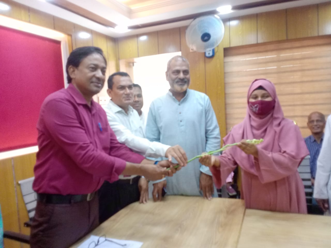 নতুন শিক্ষক যোগদান