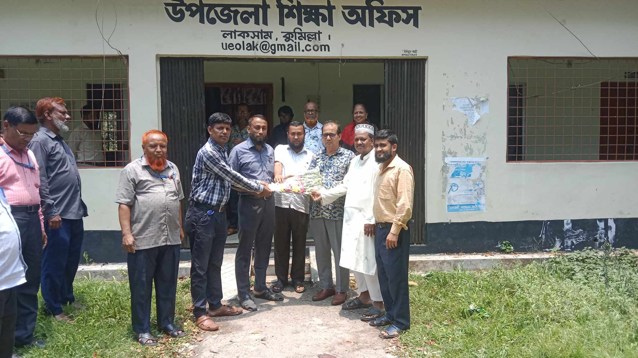 লাকসাম উপজেলা শিক্ষা অফিসে ০৪/০৬/২০২৪ তারিখে শিক্ষা অফিসার পদে যোগদান করেন জনাব মোহা: দেলোয়ার হোসেন মজুমদার