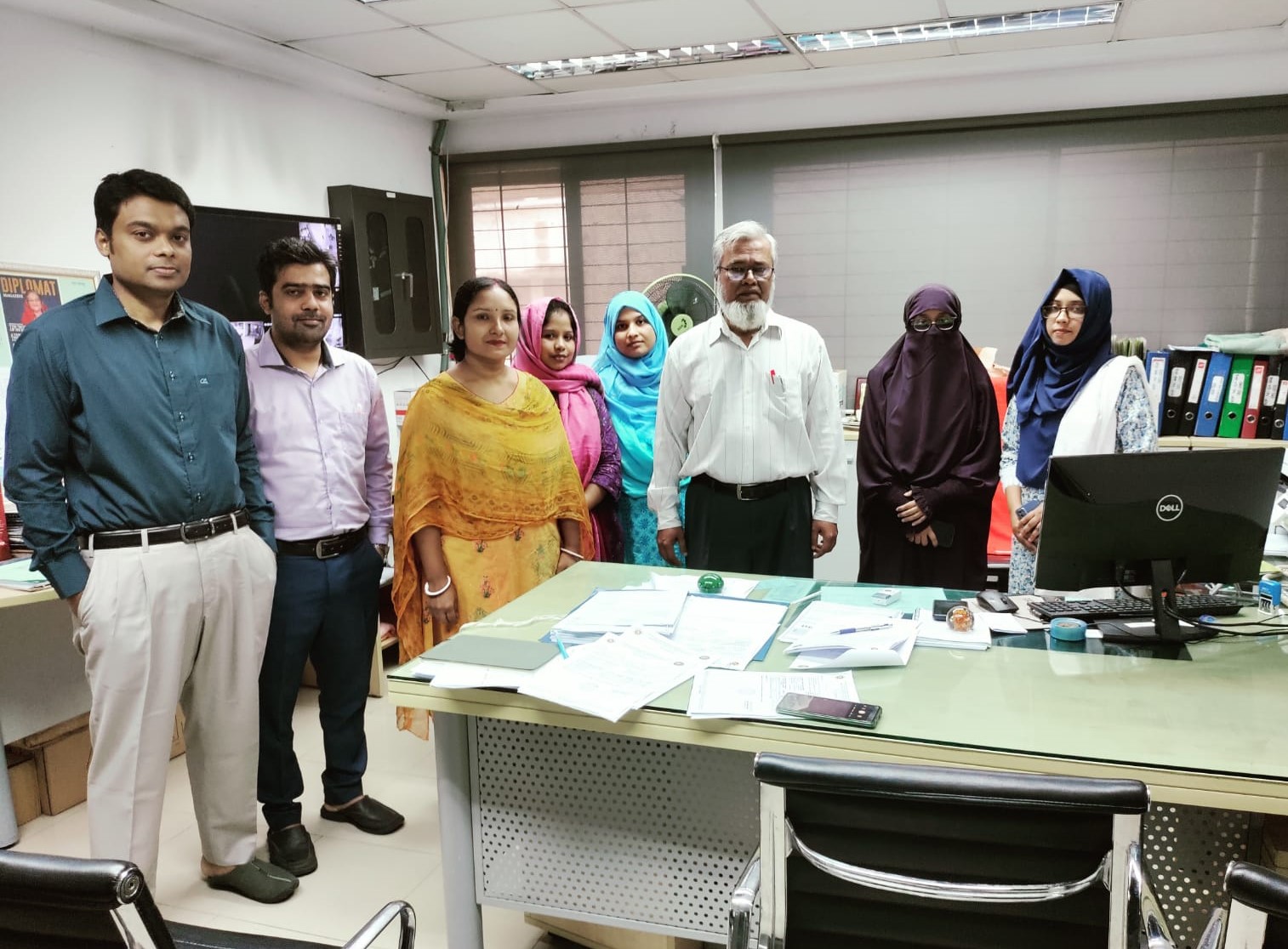 বায়োমেডিকেল ইঞ্জিনিয়ারিং বিভাগের ২ জন শিক্ষার্থীকে প্রশিক্ষণ, বুয়েট।