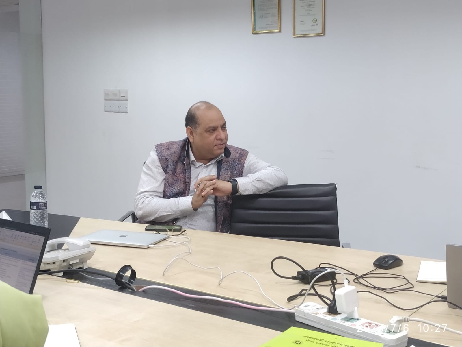 জনাব অনিল চাওলার NCL পরিদর্শন।