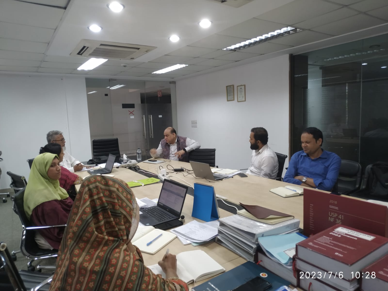 জনাব অনিল চাওলার NCL পরিদর্শন।