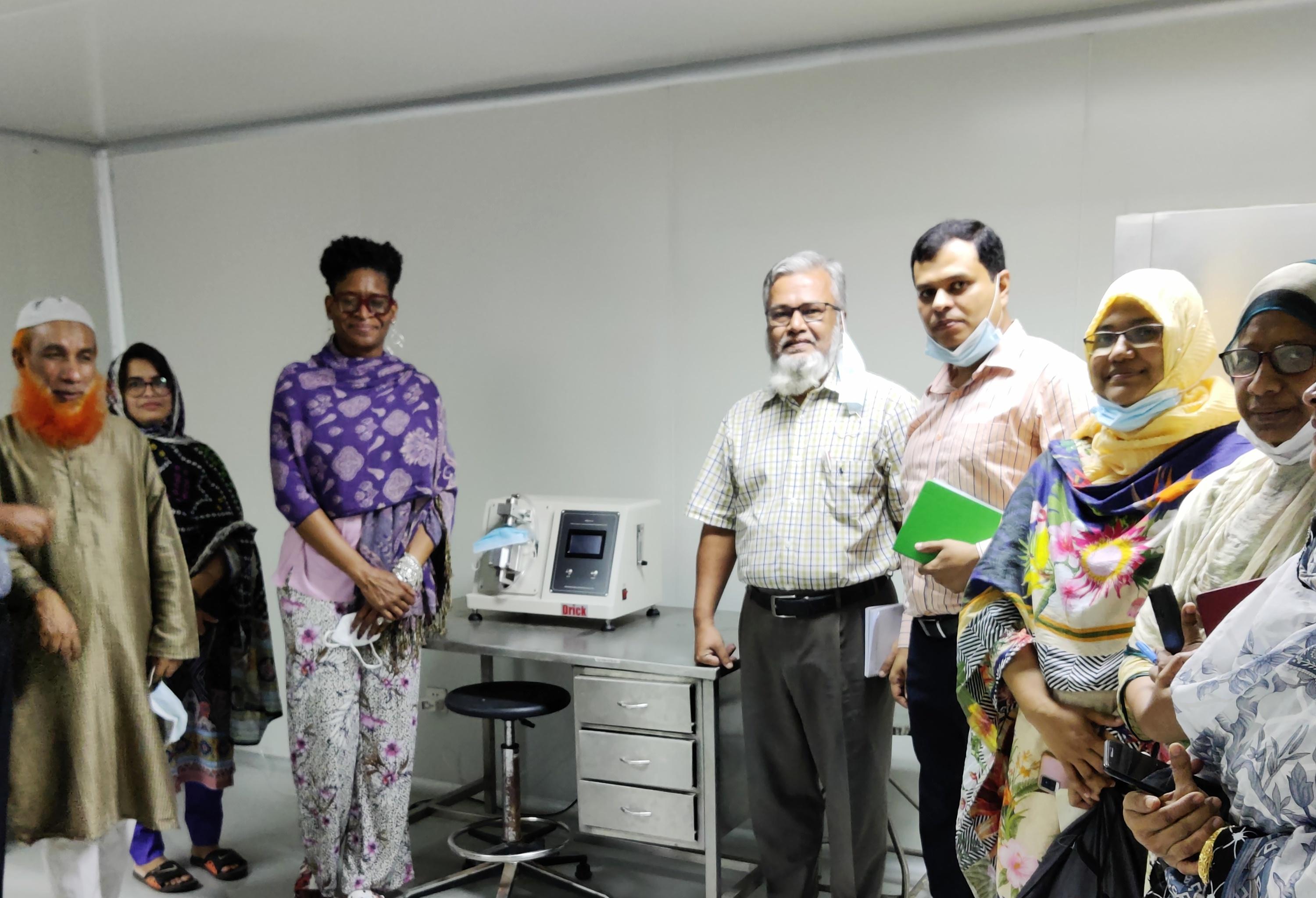 Senior Technical Advisor Laboratory QMS QA/QC,PQM plus visited NCL