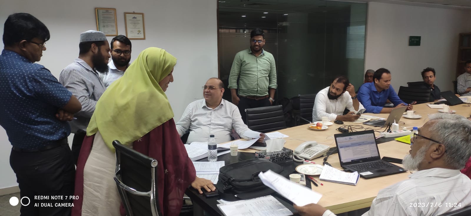 জনাব অনিল চাওলার NCL পরিদর্শন।