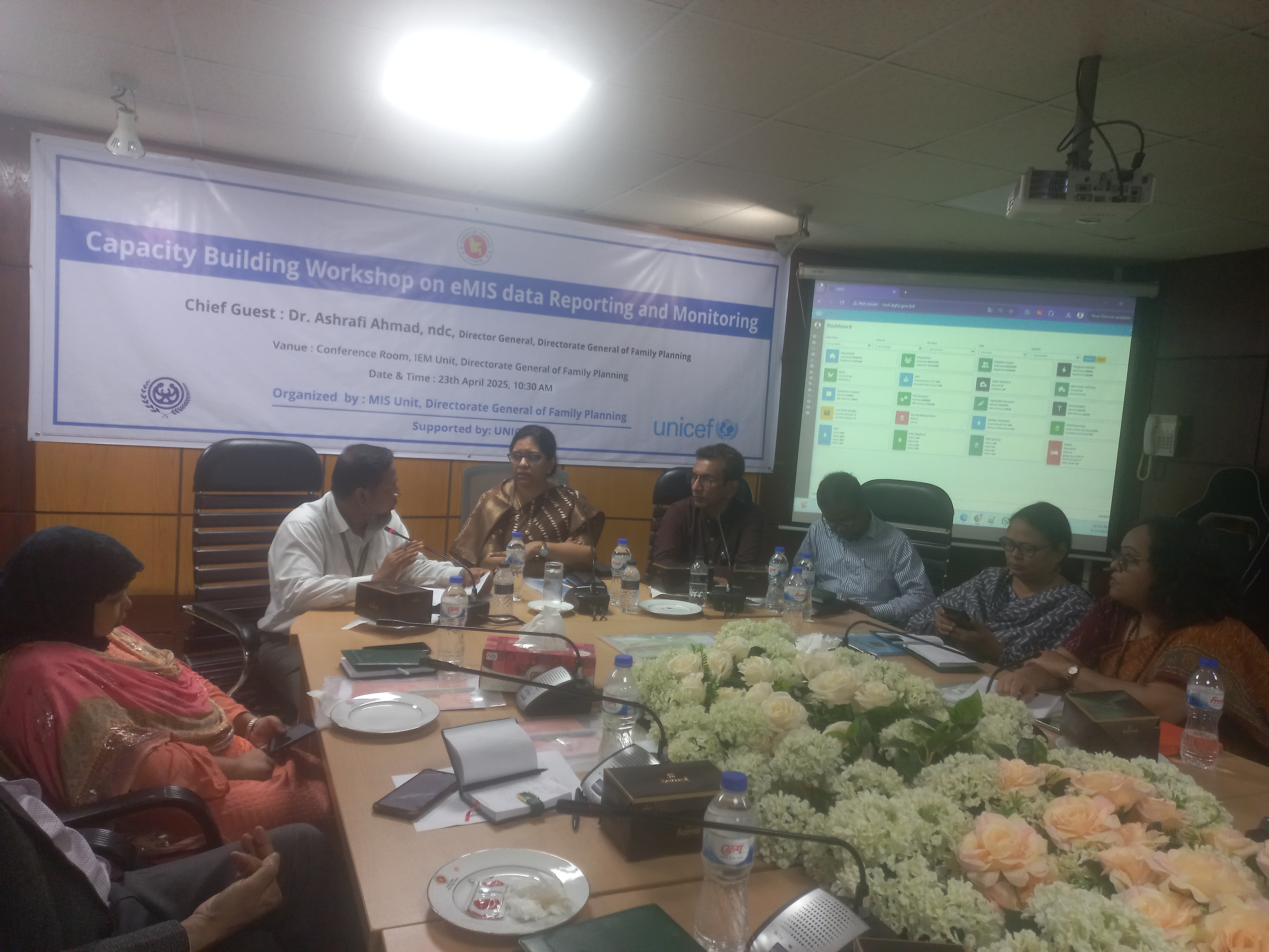 Capacity building workshop on eMIS data Reporting and Monitoring