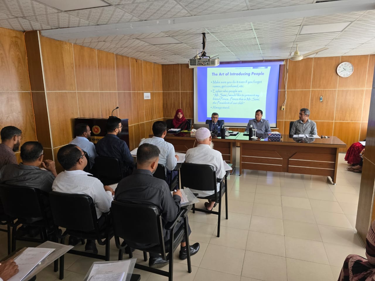 ২০২৫-২৬ অর্থ বছরের ৬০ ঘন্টা ব্যাপী প্রশিক্ষণ (প্রথম ব্যাচ)