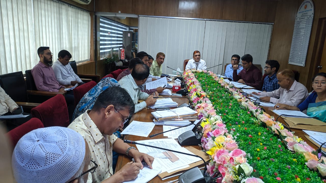 মাসিক সমন্বয় সভা ২৬ সেপ্টেম্বর ২০২৪