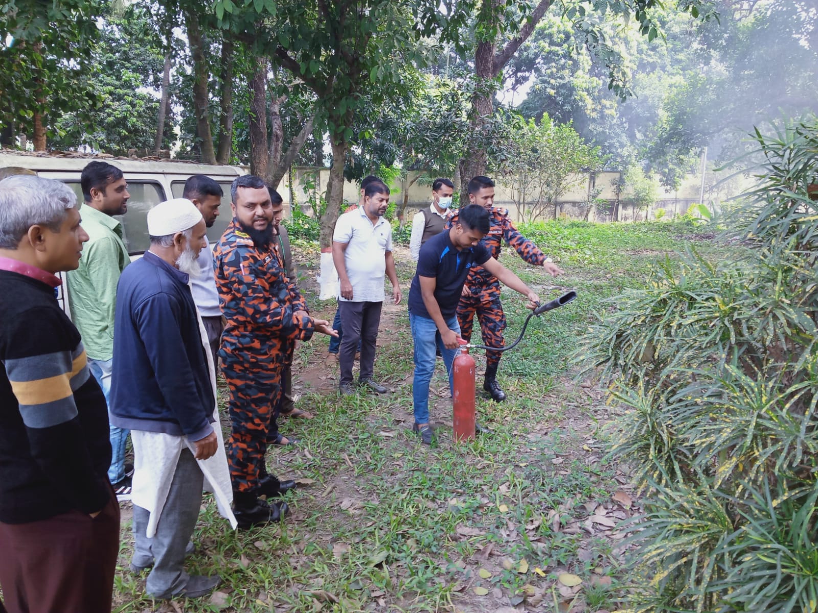 অগ্নিনির্বাপন মহড়া