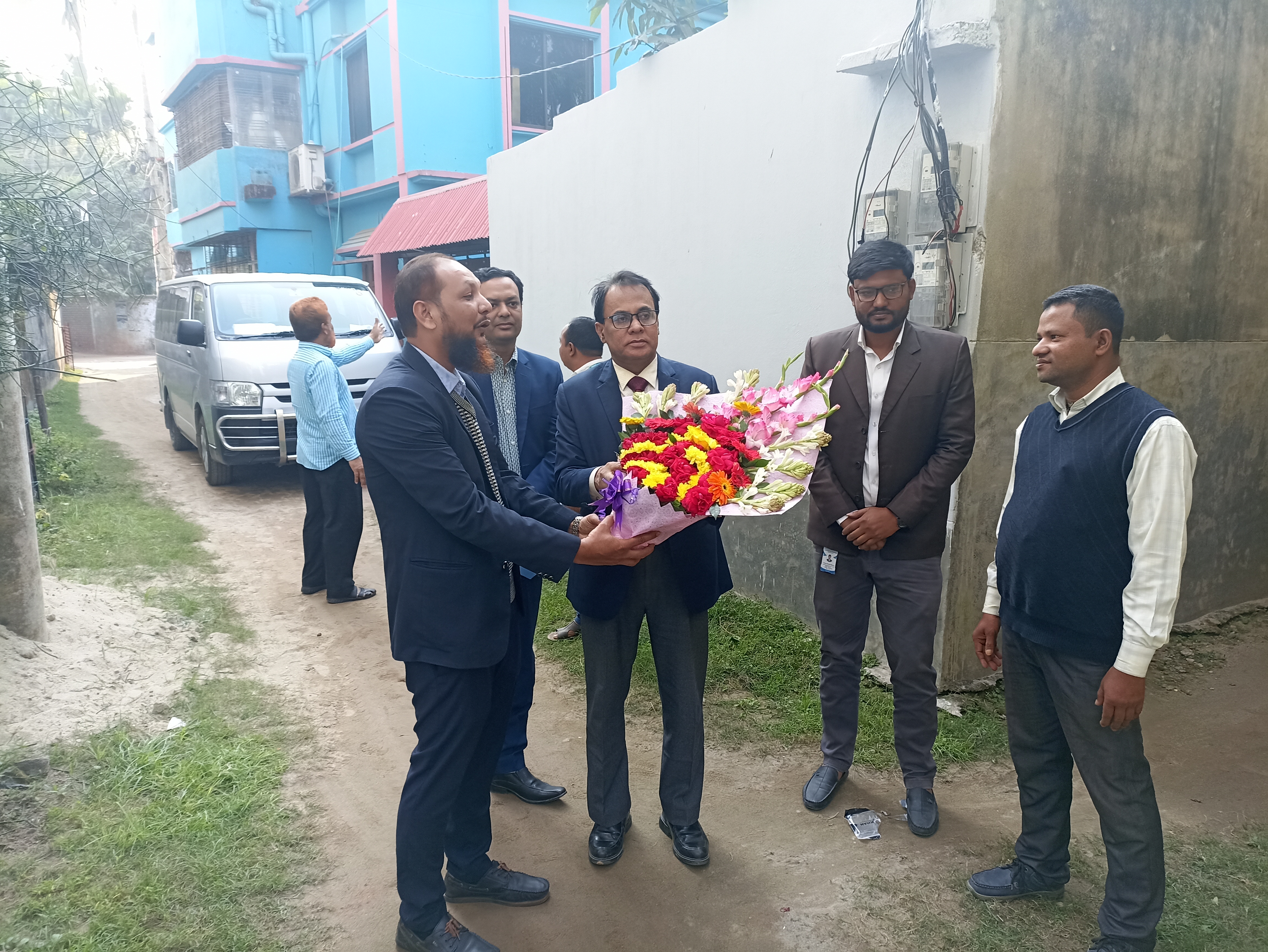 প্রধান নিয়ন্ত্রক মহোদয়ের দিনাজপুর দপ্তর পরিদর্শন ১৭-১২-২০২৩