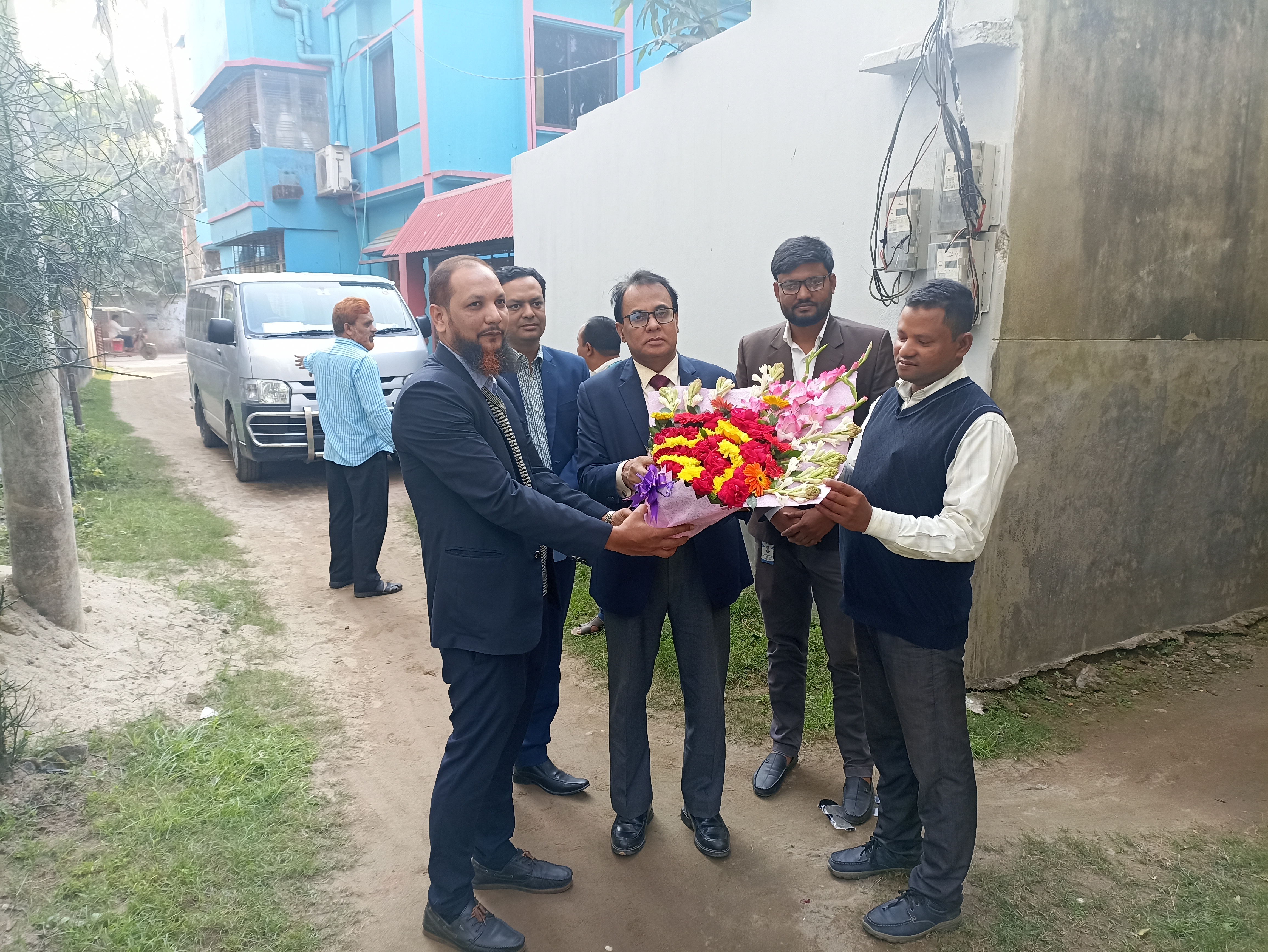 প্রধান নিয়ন্ত্রক মহোদয়ের দিনাজপুর দপ্তর পরিদর্শন ১৭-১২-২০২৩