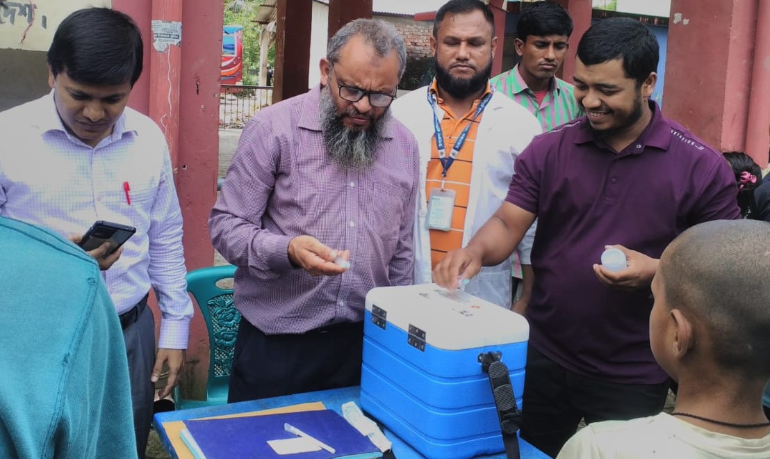 বিনামূল্যে পিপিআর টিকা প্রদান