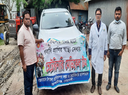 কোরবানী হাটে মেডিক্যাল টিম