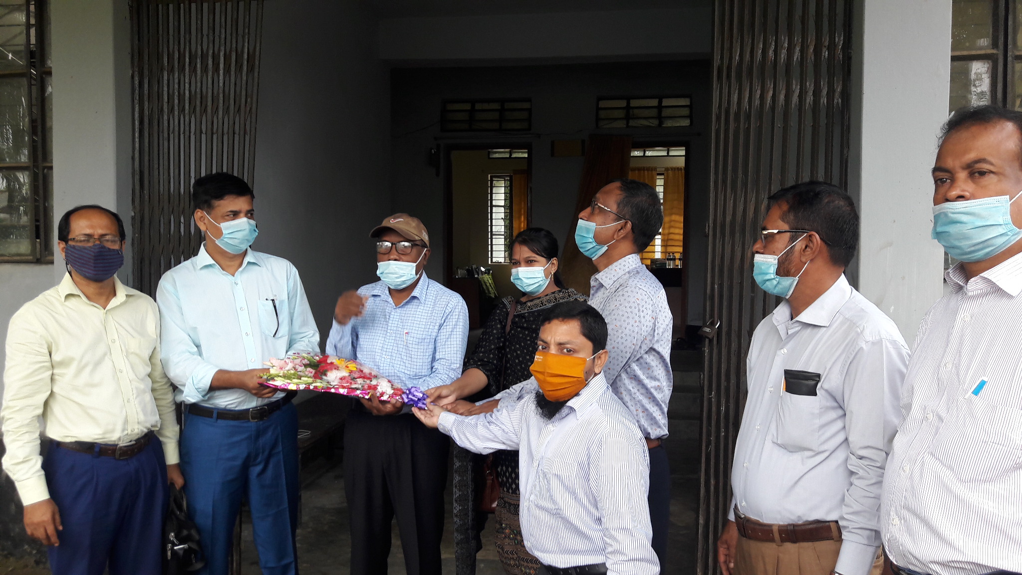 Floral Reception by ULO Durgapur 