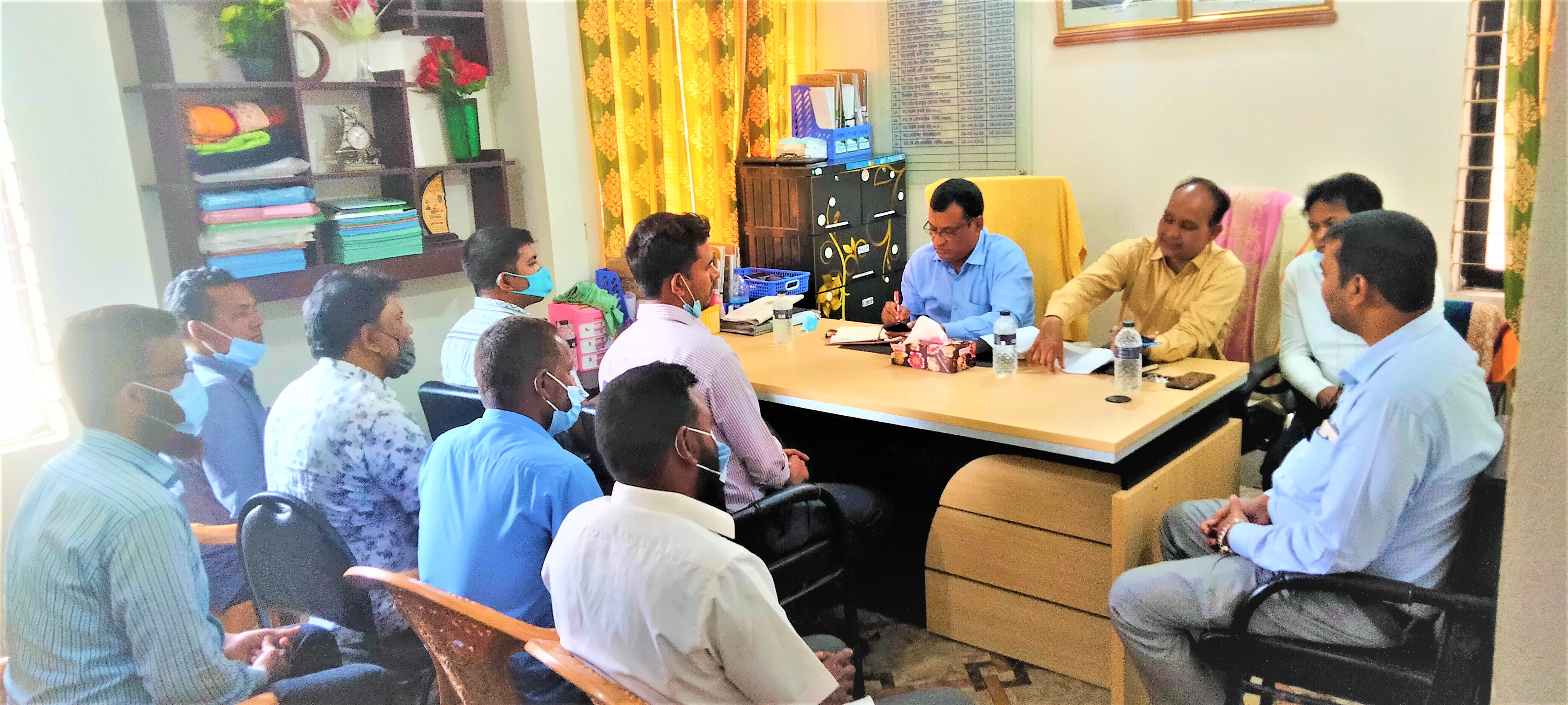 জেলা প্রাণিসম্পদ কর্মকর্তা, শরীয়তপুর কর্তৃক উপজেলা প্রাণিসম্পদ অফিস পরিদর্শণ-২০২২