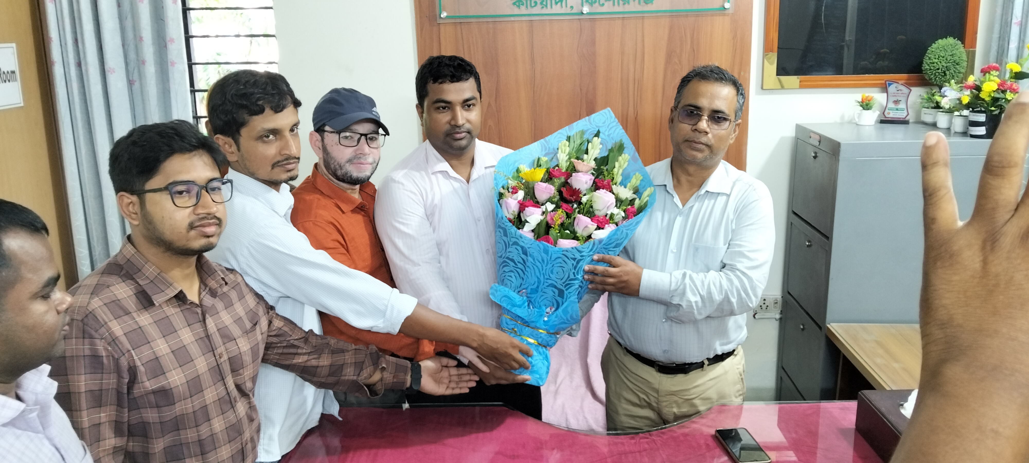 ডাঃ মোহাম্মদ উসমান গনি স্যার এর যোগদান