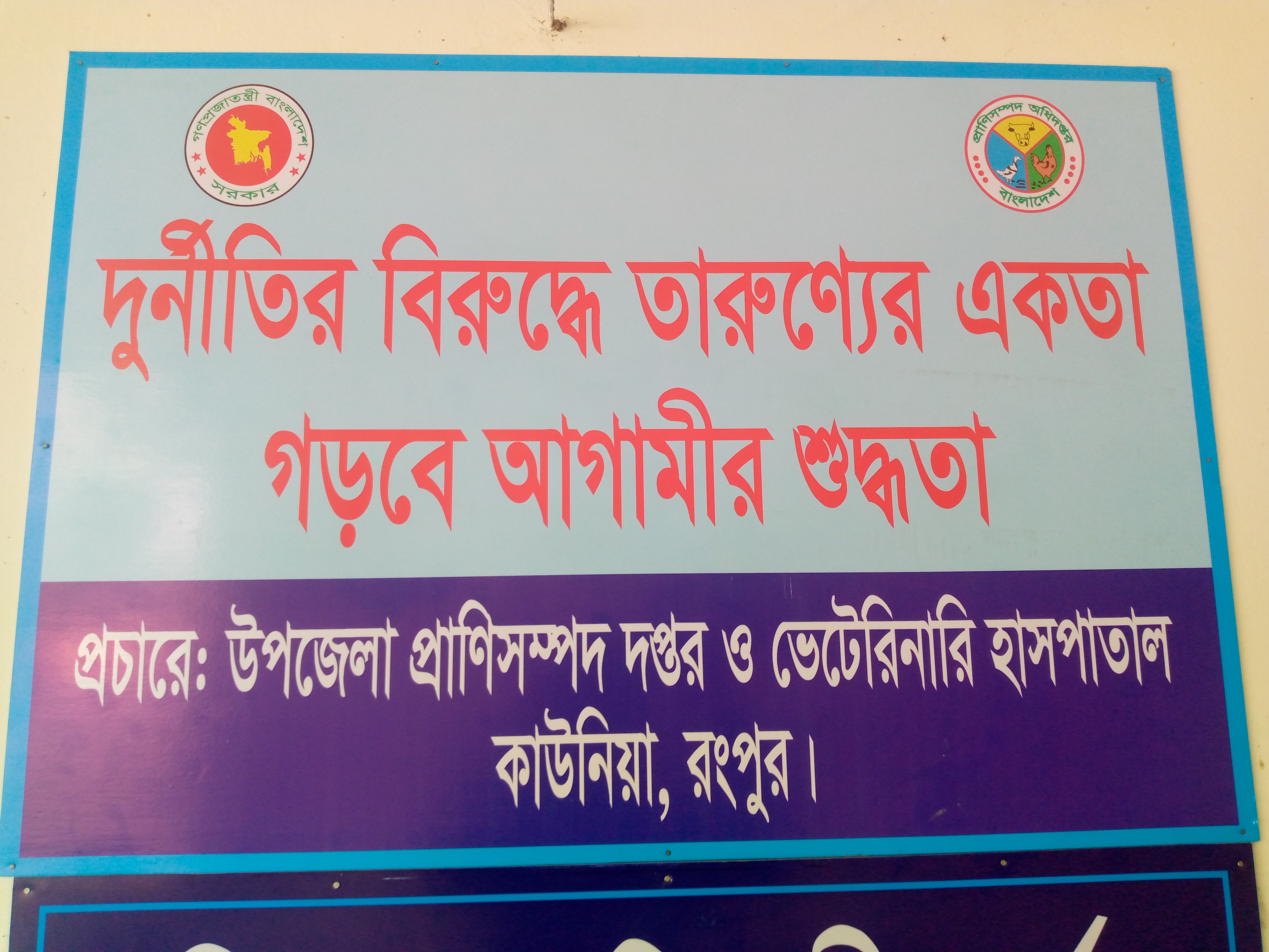 দুর্নীতির বিরুদ্ধে তারুণ্যের একতা গড়বে আগামীর শুদ্ধতা