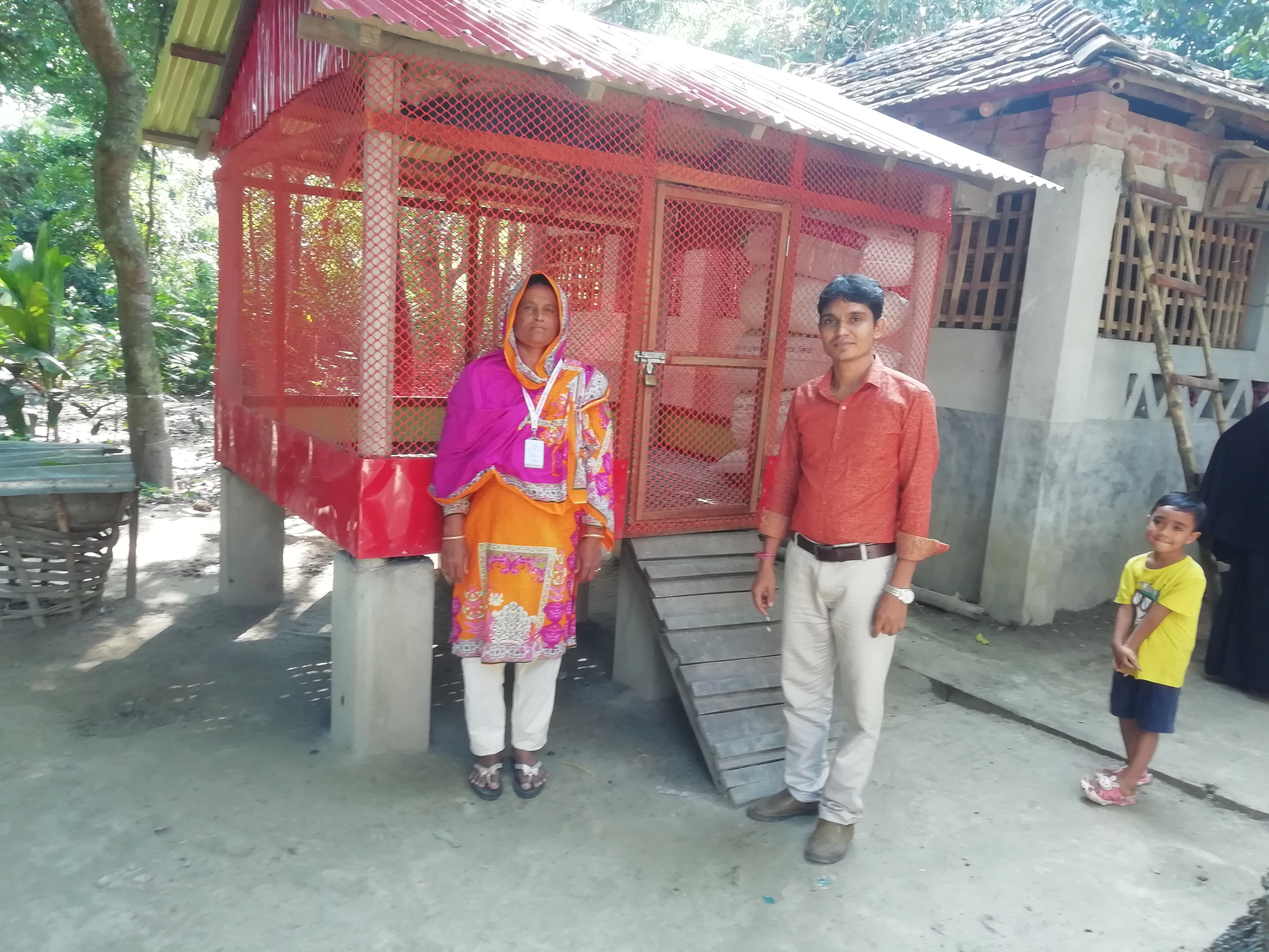 জলবায়ু সহিষ্ণু ঘর বিতরণ