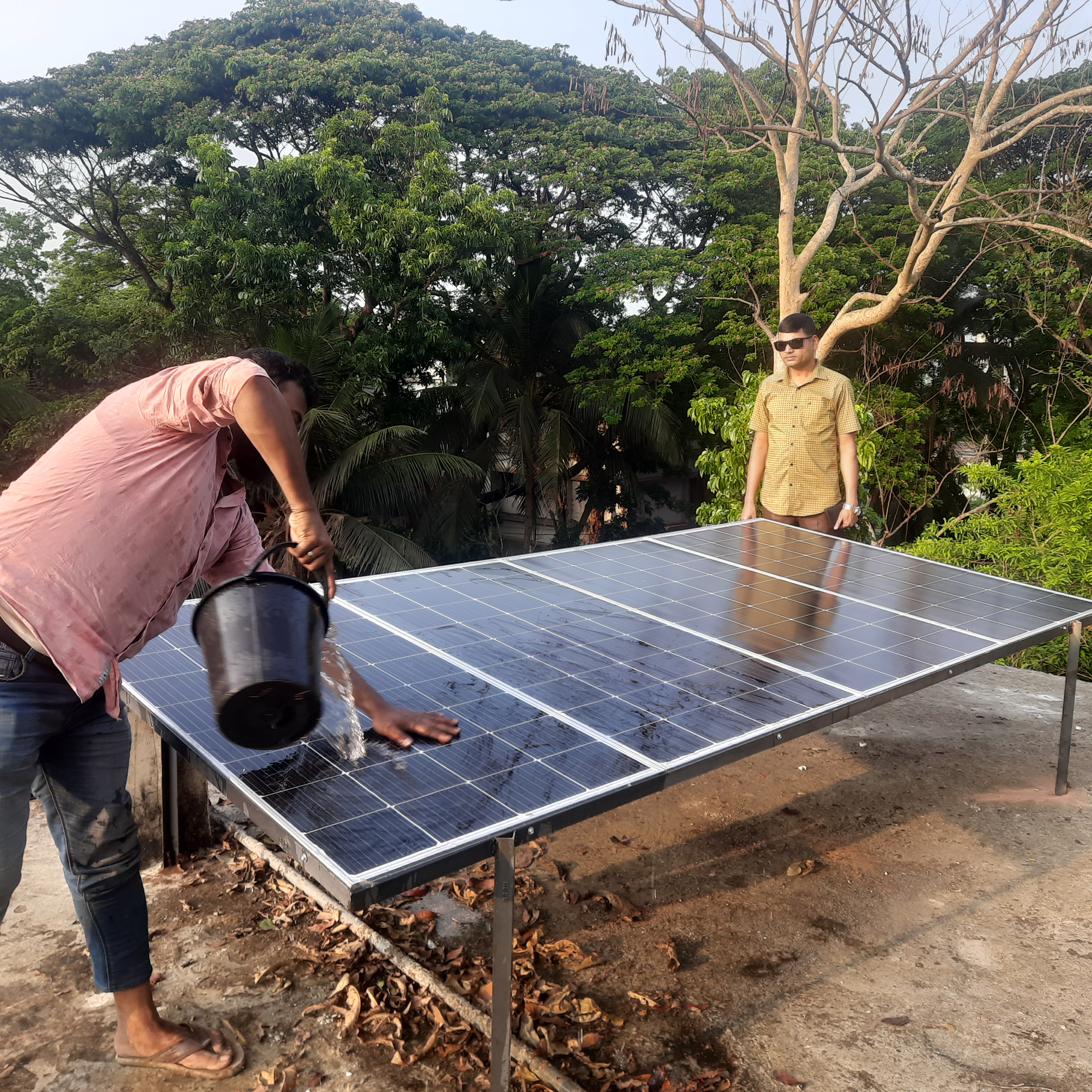 সোলার প্যানেল স্থাপন