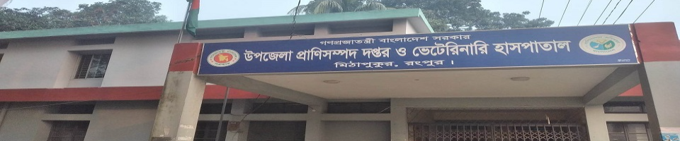 উপজেলা প্রাণিসম্পদ দপ্তর ও ভেটেরিনারি হাসপাতাল, মিঠাপুকুর, রংপুর