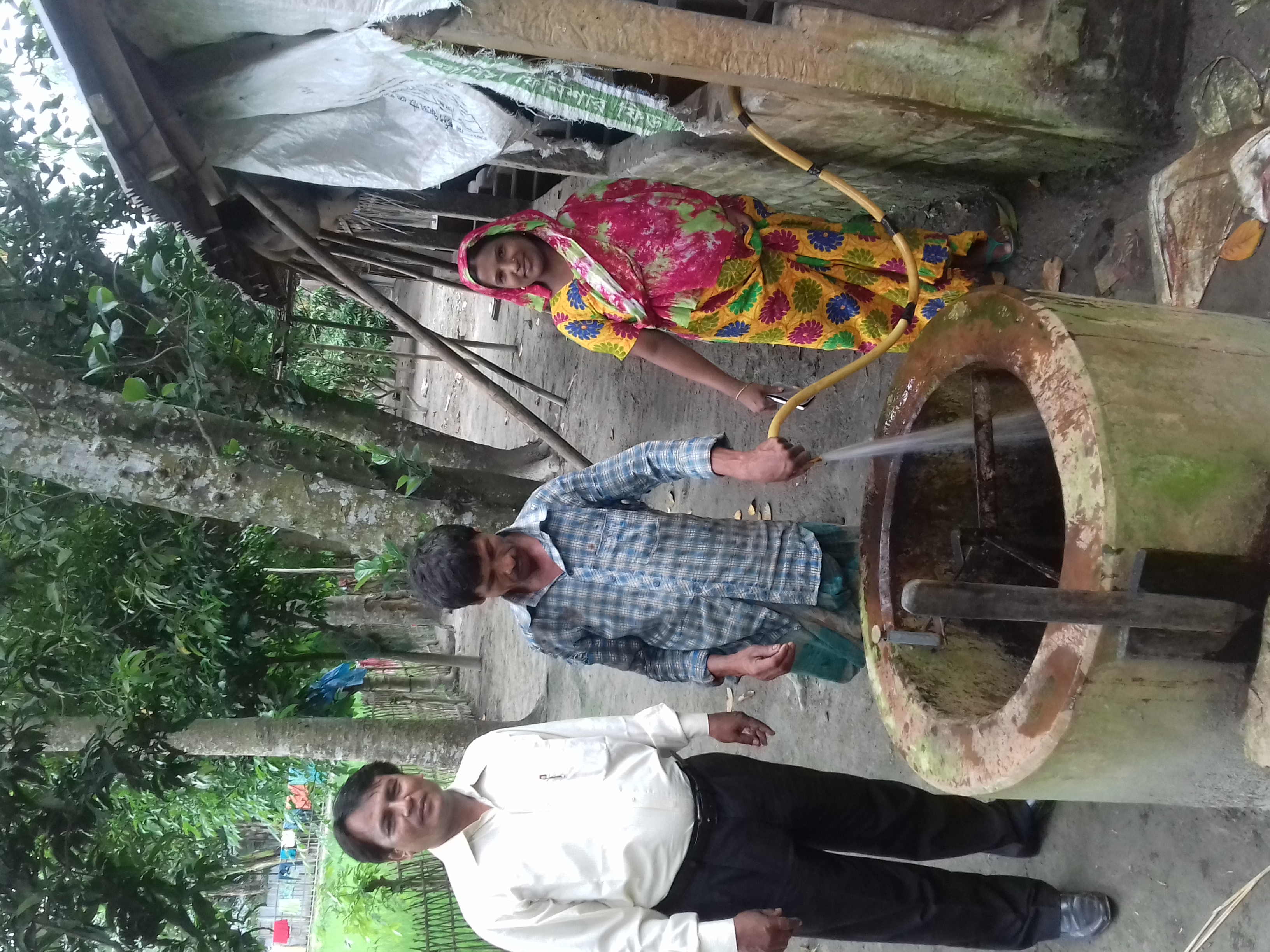 বায়োগ্যাস প্লান্ট পরিদর্শন