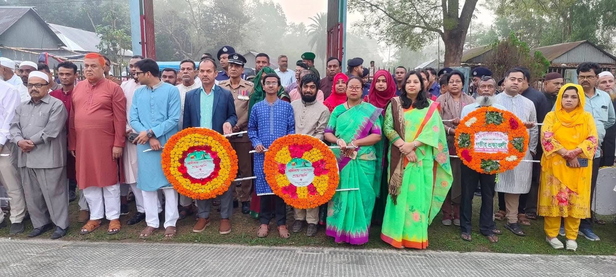 ২৬ মার্চ প্রথম প্রহবে বাংলার বীর সন্তানদের প্রতি শ্রদ্ধা নিবেদন
