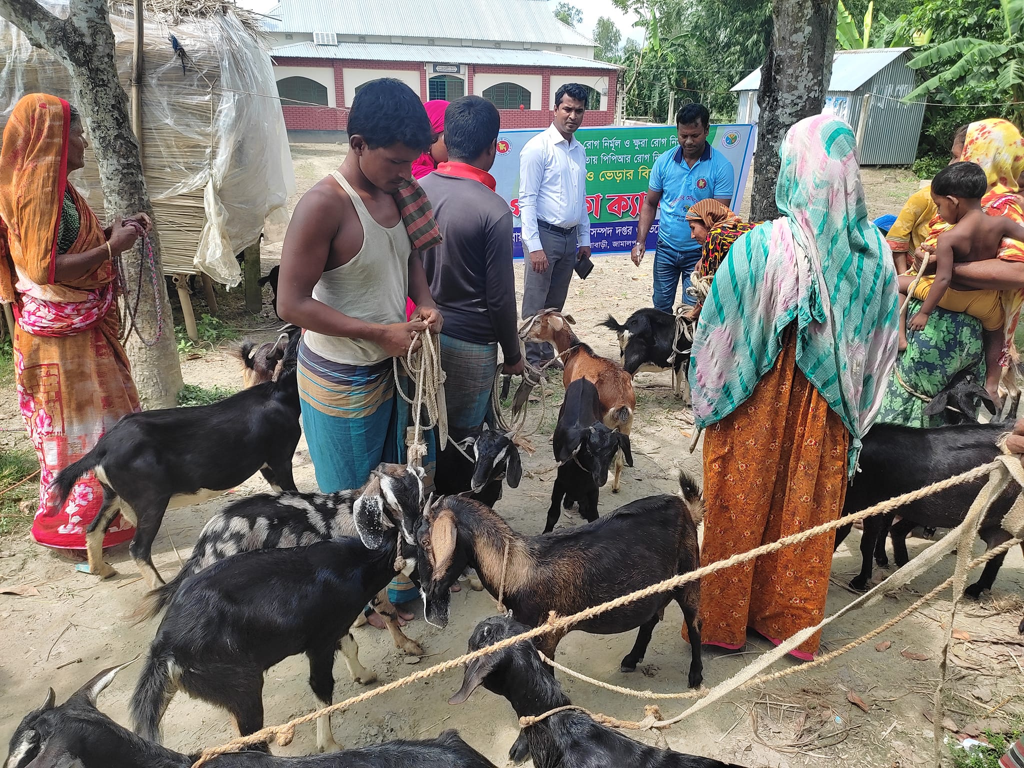 বিনামূল্যে পিপিআর টিকা প্রদান ক্যাম্পেইন