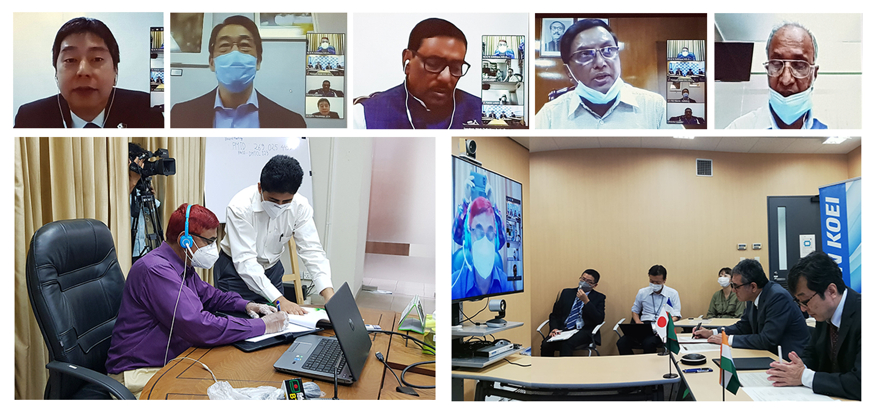 MRT Line_5_Northern Route এর চুক্তি স্বাক্ষর অনুষ্ঠান