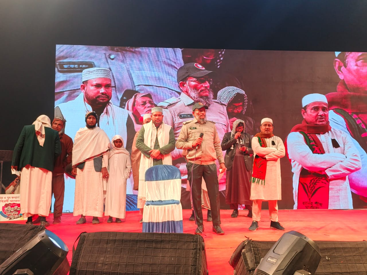 মাদকবিরোধী আলোচনা ও লিফলেট বিতরণ