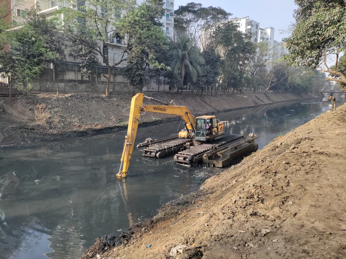ডিএনসিসির ৬টি খালের খনন ও পরিষ্কার কার্যক্রম চলমান