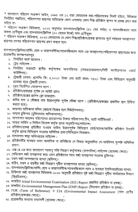 প্রয়োজনীয় কাগজপত্র