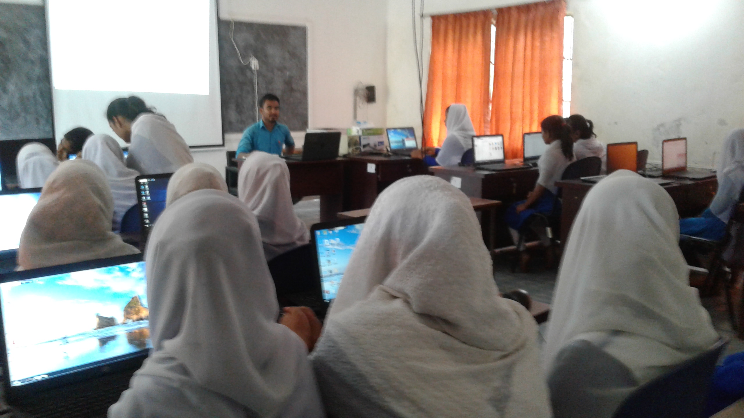 আইসিটিডি ডিজিটাল ল্যাব, পত্তন উচ্চ বিদ্যালয়।