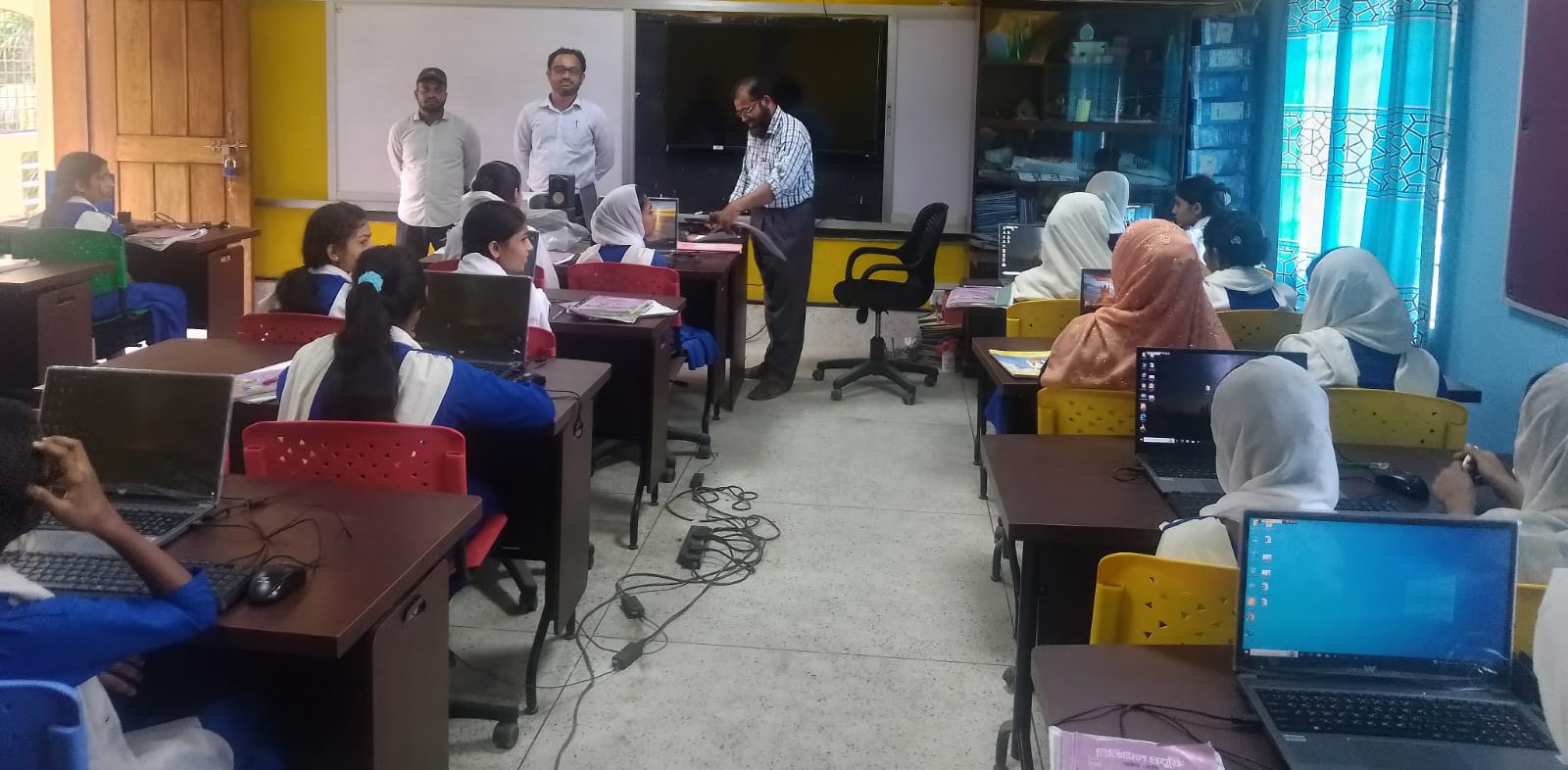 আইসিটিডি ল্যাব পরিদর্শন