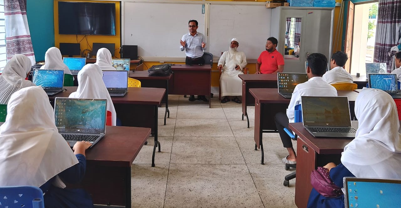 আইসিটিডি ল্যাব পরিদর্শন