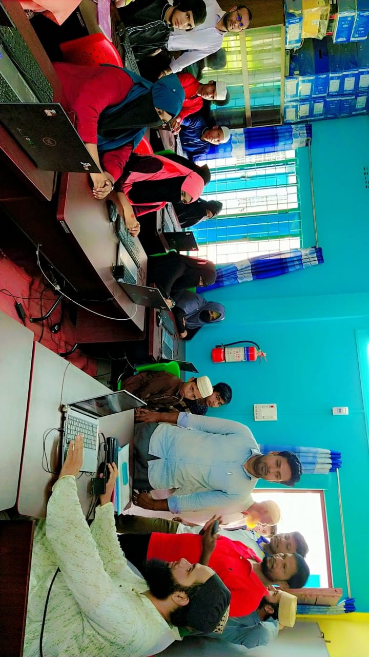 ইছামতি ফাযিল মাদ্রাসায় স্থাপিত আইসিটি ল্যাব পরিদর্শন।(০৯/০৭/২০২৪)